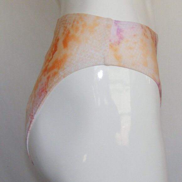 new CUPSHE Bikini Bottom, M, Color Snakeskin print, High waist, Cheeky - Picture 5 of 13